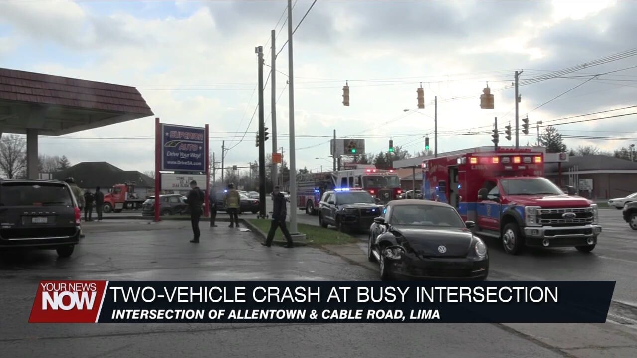 No reported injuries in collision at intersection of Cable and Allentown